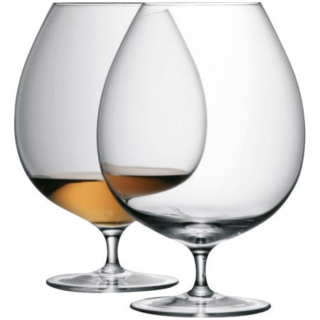 LSA - Bar Brandy Glass 900ML Clear x 2