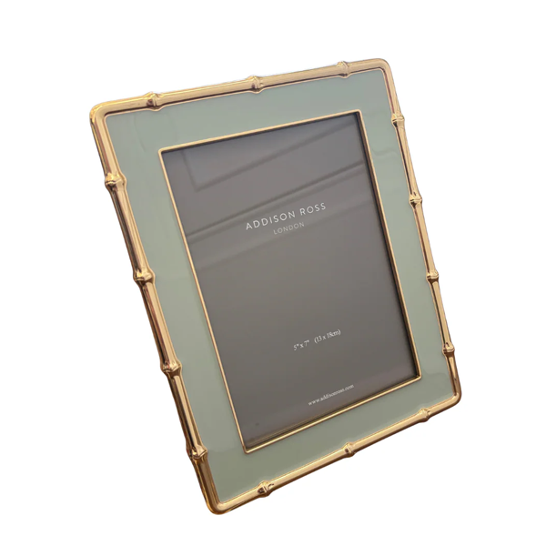 Addison Ross - 5x7 Gold Bamboo Sage