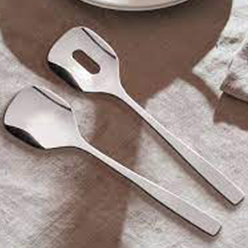 Alessi - Knife Fork Spoon Salad Set