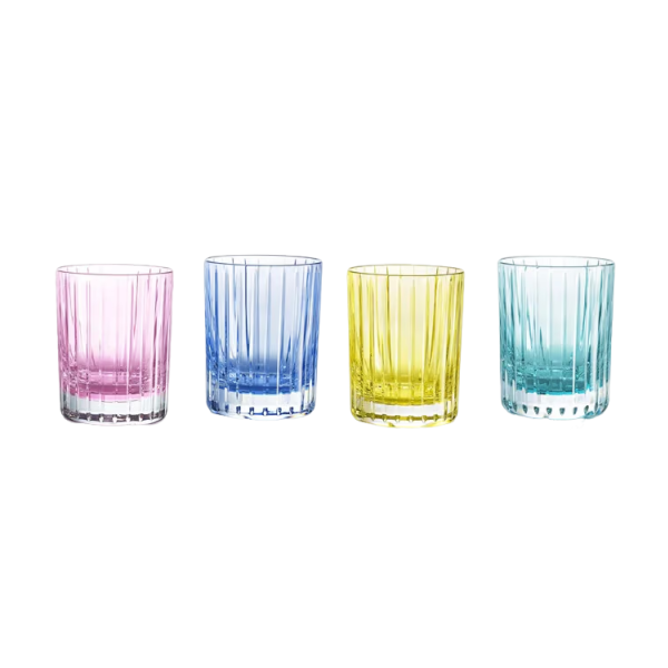 Baccarat - Harmonie Tumblers Pastel Set of 4