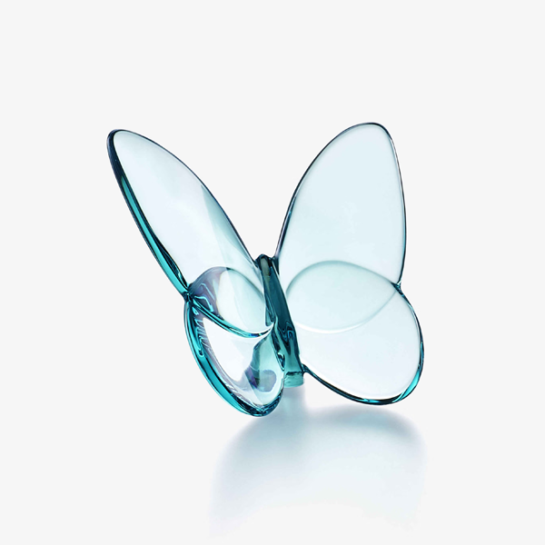 Baccarat - Lucky Butterfly Turquoise