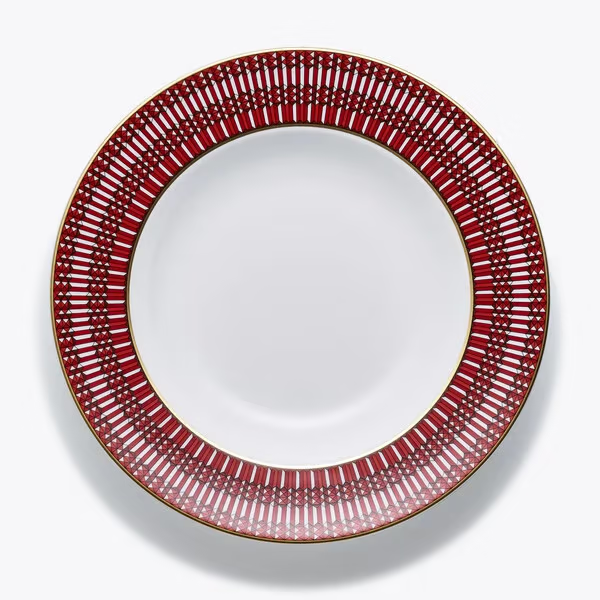 Baccarat - Arcandia Soup Plate Red