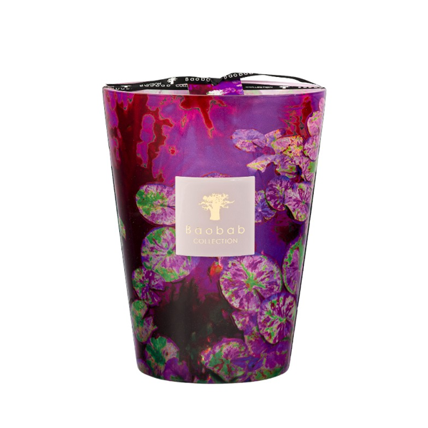Baobab - Candle Arty Flowers Water Lily Max 24
