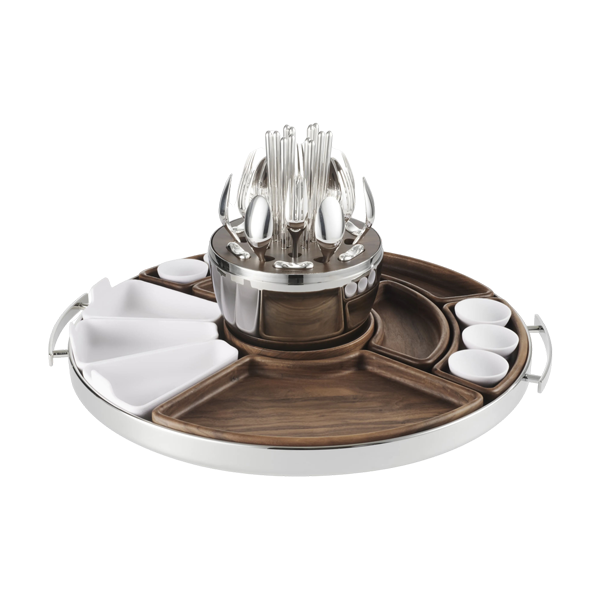 Christofle - Asia tray Mood by Christofle Stainless steel