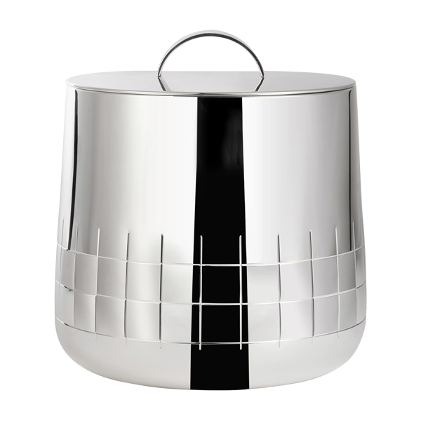 Christofle - Insulated ice bucket Graphik Silver plated