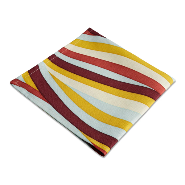 L'Objet - Linen Napkin 20x20 (s/4) - Landscape Multi-Color