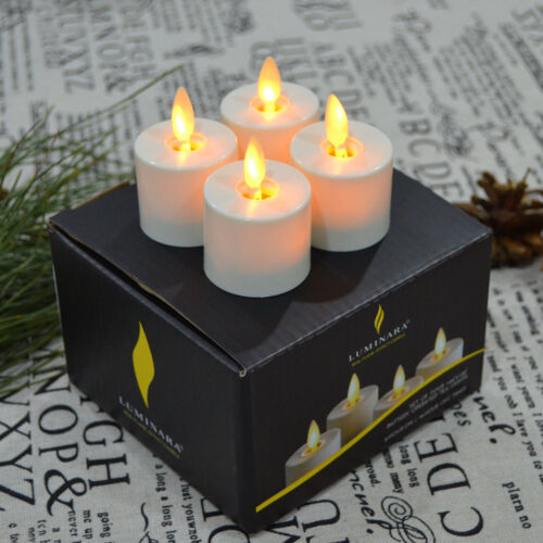 Luminara - 4 pack Rechargeable Flameless Tealight