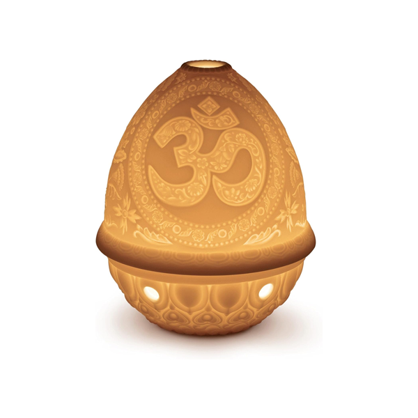Lladro - Lithophane Votive Light - Om