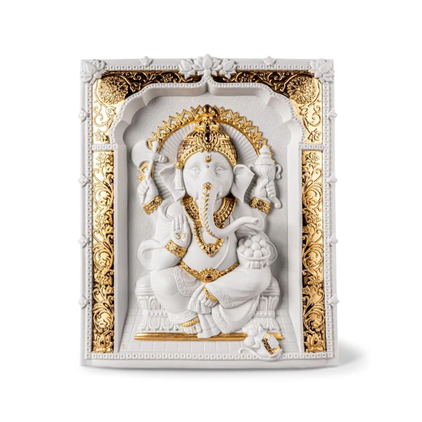 Lladro - Lord Ganesha Wall Art