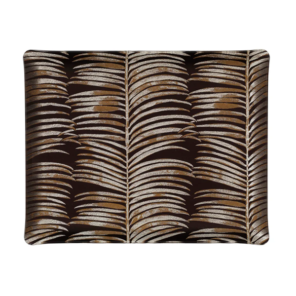 Platex - Tray Acrylic 46 x 36cm Tribal Golden Brown