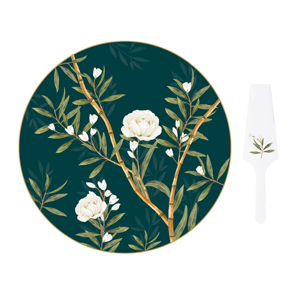 Pozzi Milano - Cake Serving Set ø32 - Royal Peonies