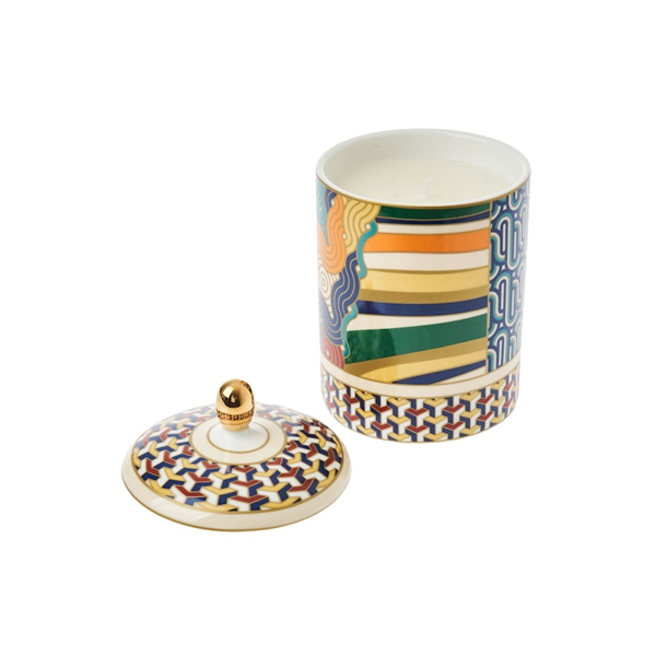 Pozzi Milano - Scented Candle in Porcelain Jar - Living Jaipur
