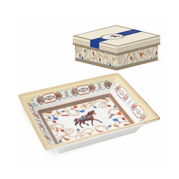 Pozzi Milano - Vide Poche - Trinket Tray 19.5cm x 15.5cm - Cheval