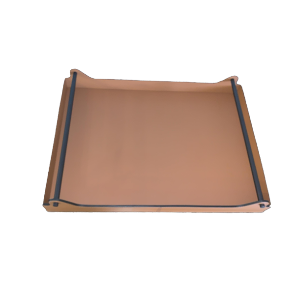 Rudi - Circuit Tray Rectangular, Cognac Medium