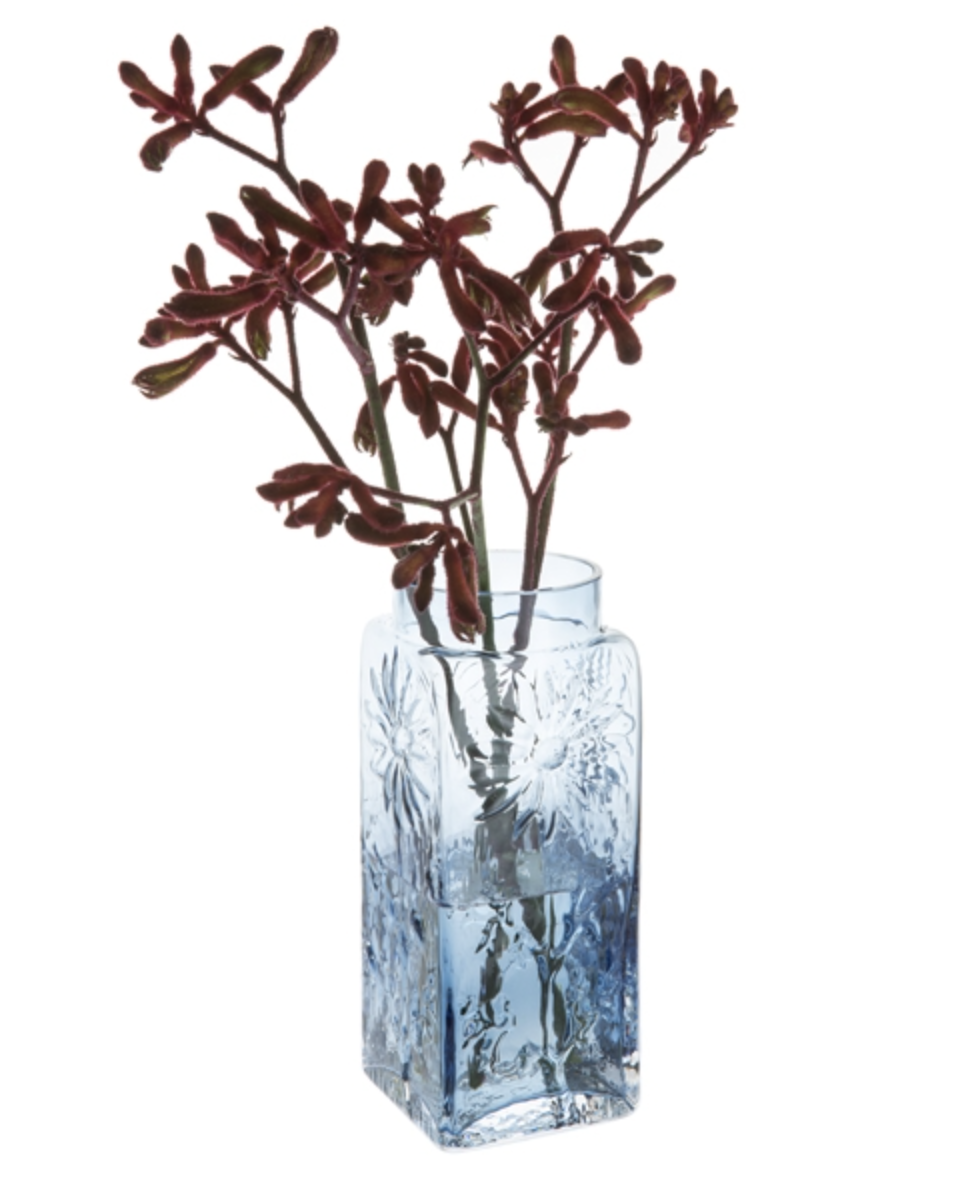 Dartington - Marguerite Ink Blue Tall Vase - 21cm