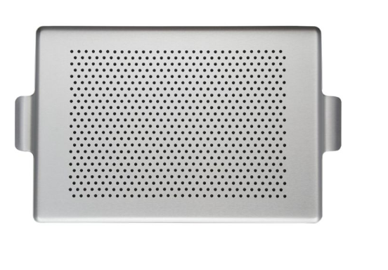 Kaymet - Tray Rubber Grip Silver - Large 420 x 300 mm