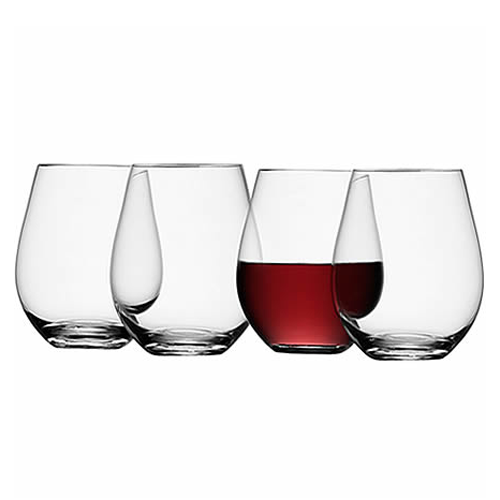 LSA - Stemless Red Wine Glass X 4