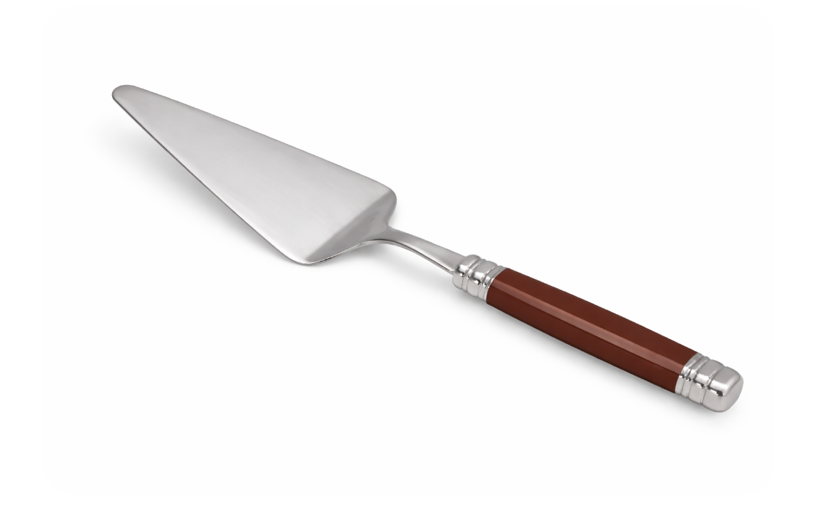Pozzi Milano - Cake Server - Rivadossi Brown