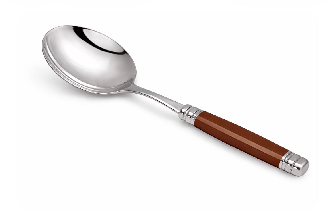Pozzi Milano - Serving Spoon - Brown Rivadossi