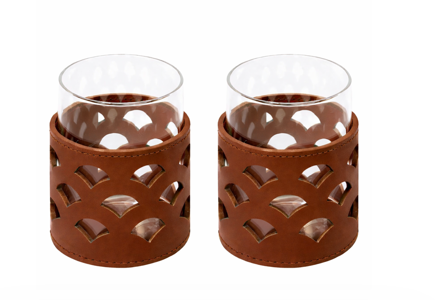 Rudi - Flamma Candle Holder - Vienna Cognac (Single)