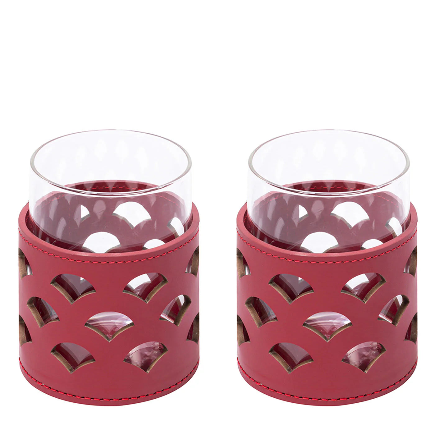 Rudi - Flamma Candle Holder - Vienna Red (Single)