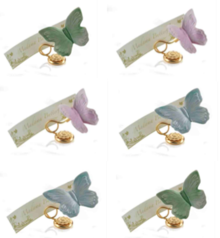 Villari - Butterfly Place Card Holder