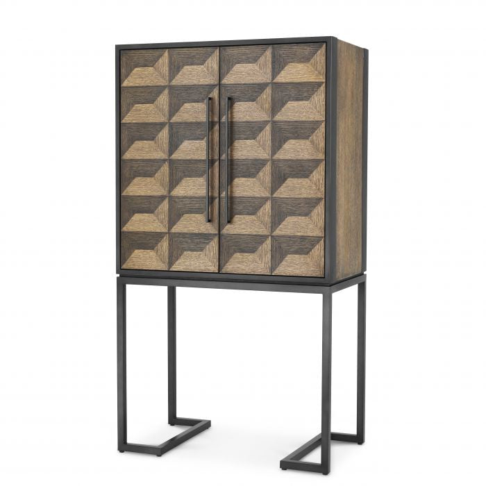 Eichholtz Wine Cabinet Gregorio Oak