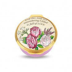 Halcyon Days - Keep This Little Box - Enamel box
