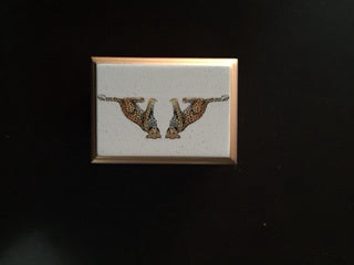 Halcyon Days - Trinket Box Leopard Pearl