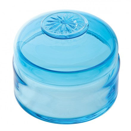 Dartington - Crystal Flower Trinket Box Daisy Turquoise