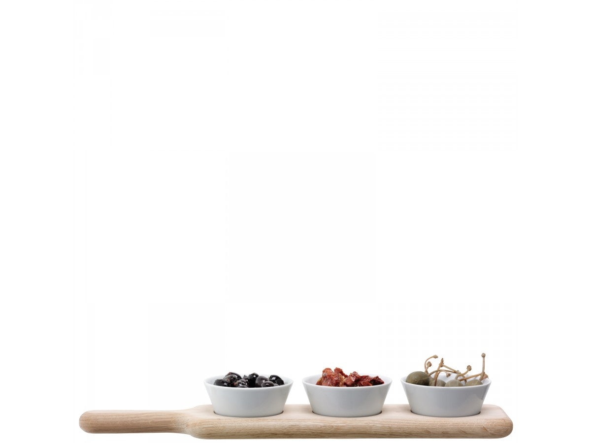 LSA - Paddle Bowl Set in Oak