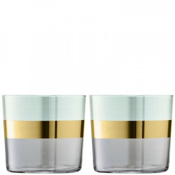 LSA - Bangle Tumbler Melon Pair of Glasses