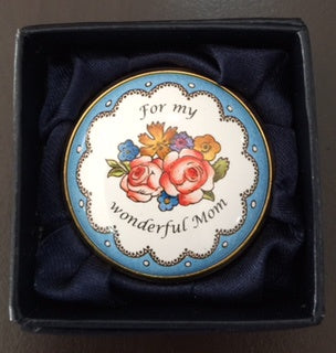 Halcyon Days - For My Wonderful Mom - Enamel Box