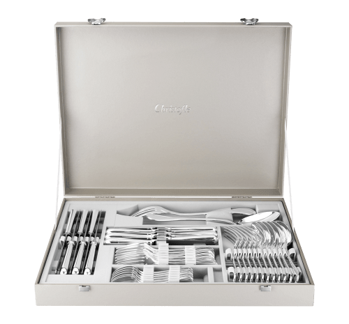 Christofle - 38 Piece Albi Cutlery Set in a Chest