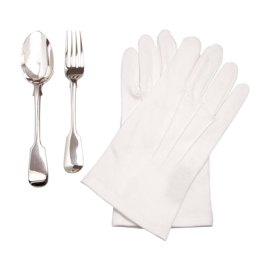 Carrs - White Silversmith Gloves