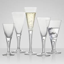 Dartington - Crystal Sharon Champagne Flute (pair of 2 glasses)