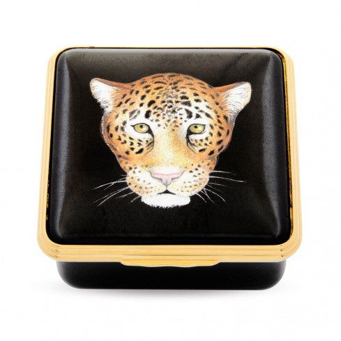 Halcyon Days - Leopard Head Box