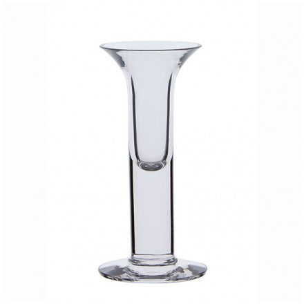 Dartington - Crystal Appledore Tall Candlesticks Pair With Candles