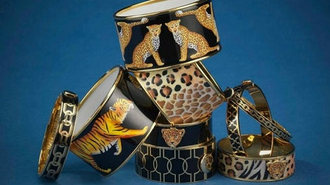 Halcyon Days - Magnificent Wildlife Bangle-medium