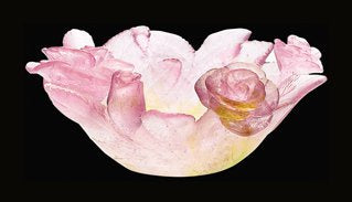 Daum - Roses Shallow Dish