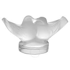 Lalique - 2 Doves Sculpture