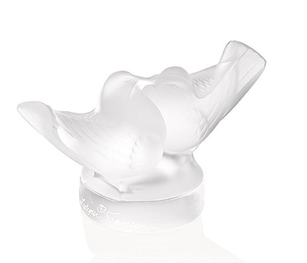 Lalique - Lovebirds sculpture