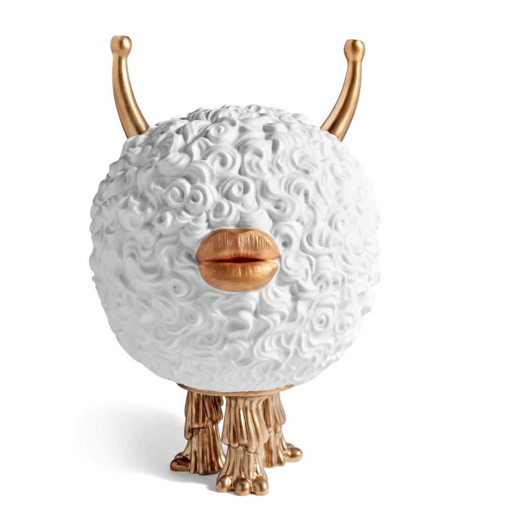 L'Objet - Haas Incense Burner White+Gold