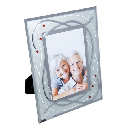 Dartington - Crystal Celebrate Photo Frame in Ruby