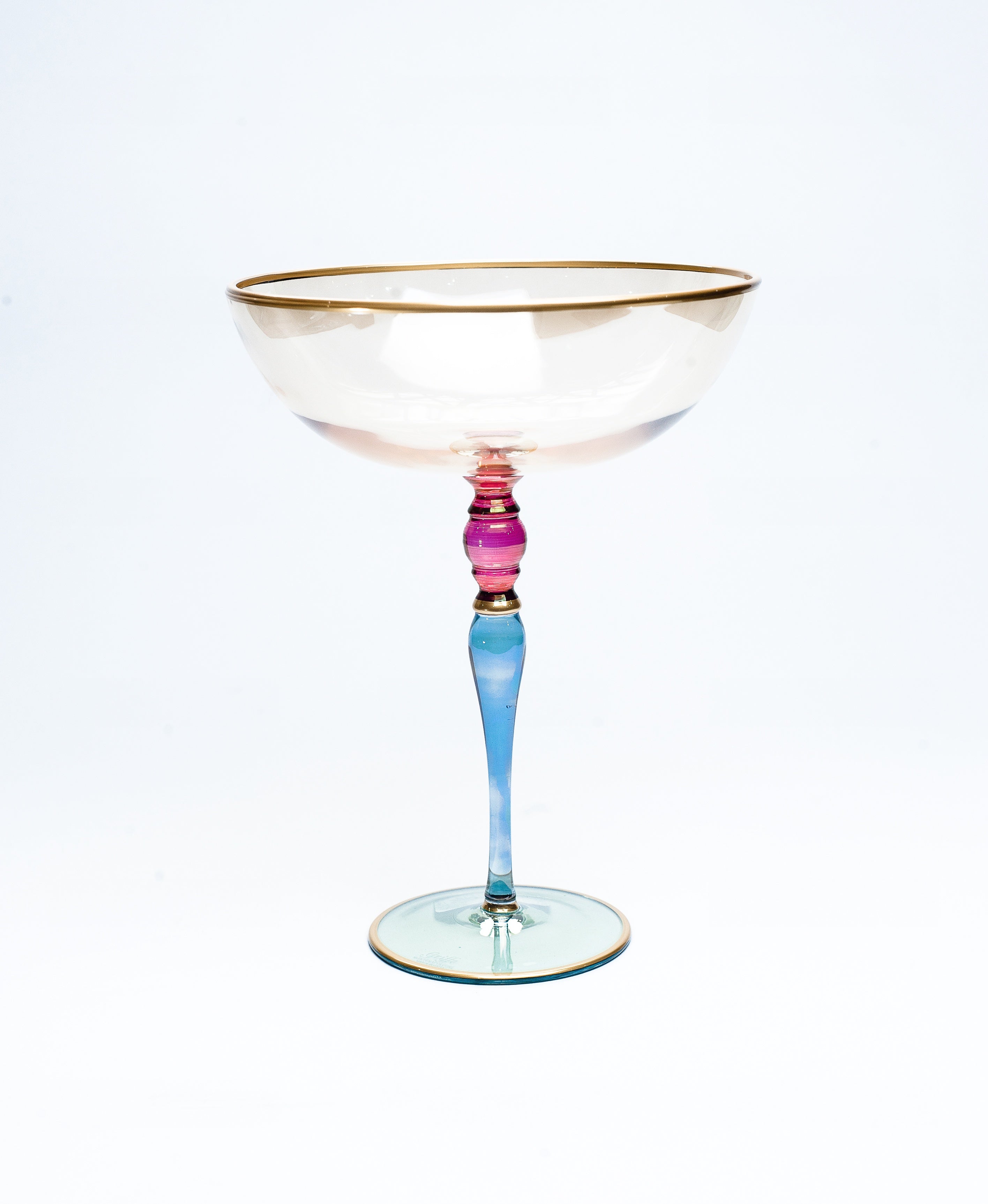 VdE Griffe - Round bowl On Stand Harlequin - Large