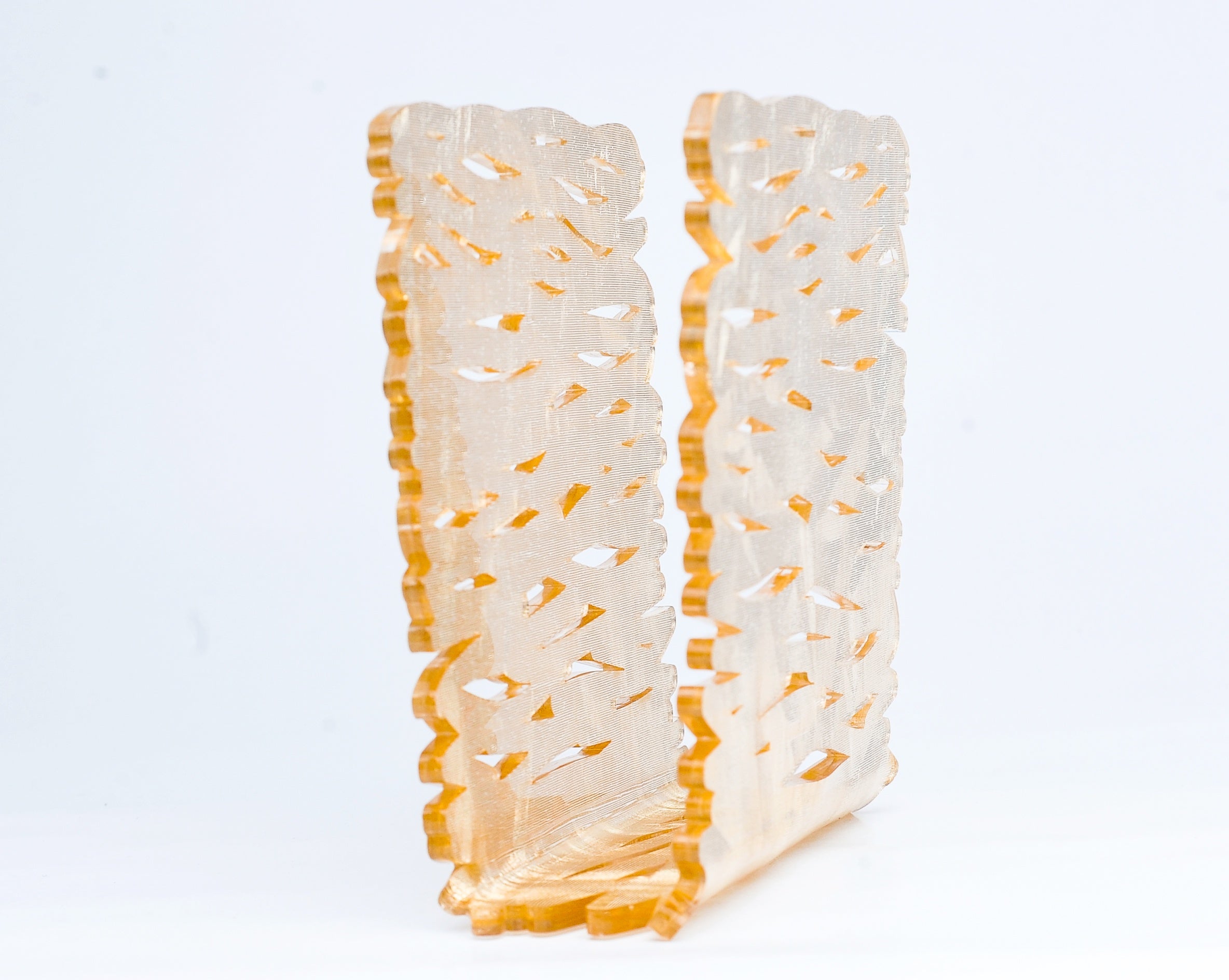 Platex - Acrylic Napkin Holder in Old Gold
