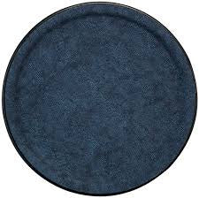 Platex - Round, Blue, Mock Stingray Tray ø 36