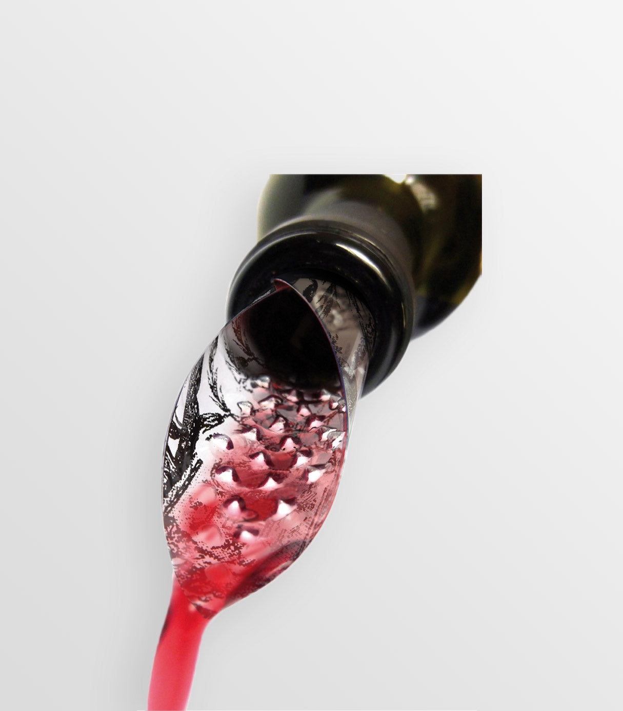 L'Atelier du Vin - Verseur Aérateur Souple - Toile De Jouy (Aerating Wine Pourer)