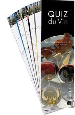 L'Atelier du Vin - Quiz Du Vin - Version Française