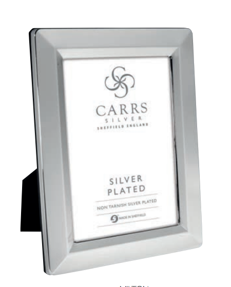 Carrs Silver - Non-Tarnish Silver Plated Frame Milton Series 6X4